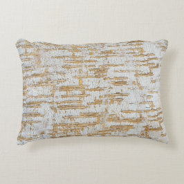 Abstract natuurlijk boomschors accent kussen