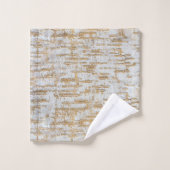 Abstract natuurlijk boomschors bad handdoek (Wasdoekje)