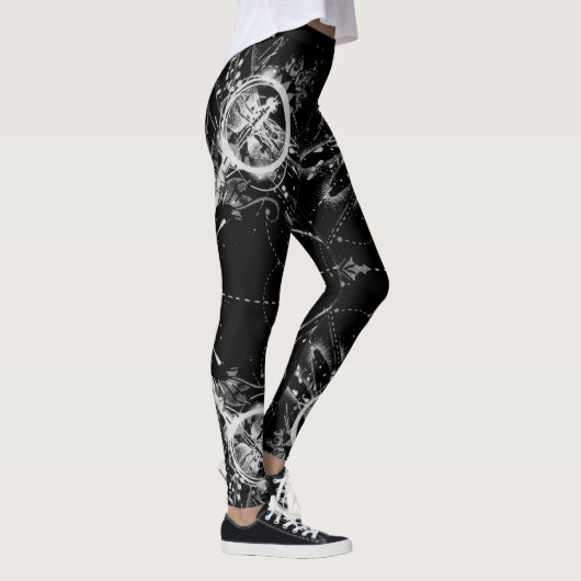 Abstract navigatiepatroon leggings (Rechts)