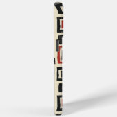 Abstract Ndebele Geometrie – Trillende Artistieke Case-Mate iPhone Case (Achterkant / Rechts)