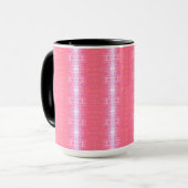 Abstract Neon Roze Verticale Strepen Grafisch Patr Mok (Voorkant links)