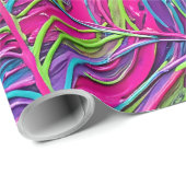Abstract Neon Spin Cadeaupapier (Rol Hoek)