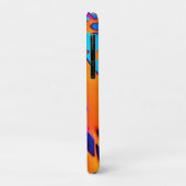 Abstract Neon Verfspat Design Case-Mate iPhone Case (Achterkant/links)