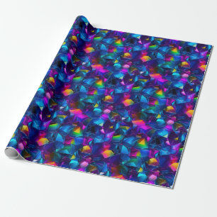 Abstract Neon Wonderland Cadeaupapier