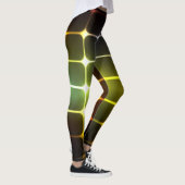 Abstract neonlicht geometrisch ontwerp leggings (Rechts)