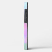 Abstract nep-hologram Kleurrijk Roze Blauw Case-Mate iPhone Case (Achterkant / Links)