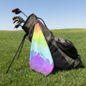 Abstract Neurogender Pride Vlag Golfhanddoek (Groen)
