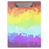 Abstract Neurogender Pride Vlag Klembord (Voorkant)