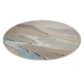 Abstract Neutraal Landschap Snijplank (Hoek)