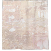 Abstract Neutraal Mengsel Douchegordijn (Voorkant)