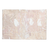 Abstract Neutraal Mengsel Kussensloop (Achterkant-Links)