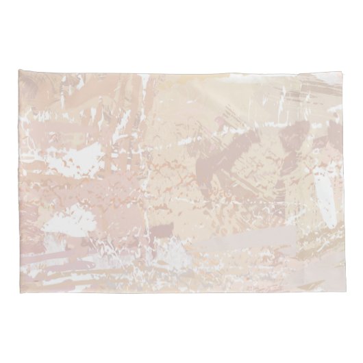 Abstract Neutraal Mengsel Kussensloop (Achterkant-Rechts)