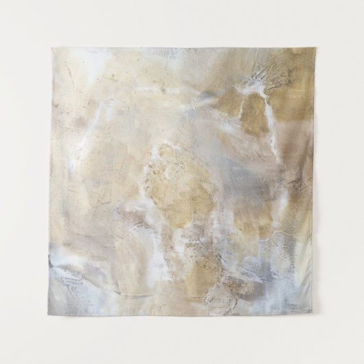 Abstract neutraal schilderij wandwandtapijt wandkleed (Voorkant (horizontaal))