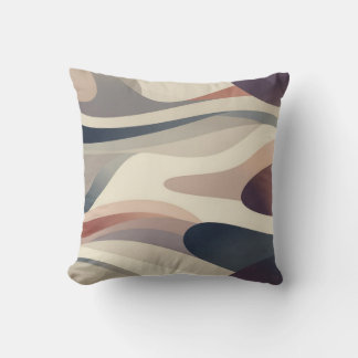 Abstract Neutral Pillow Kussen