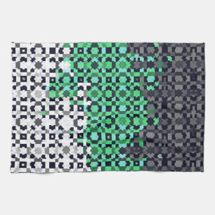 Abstract Neutrois Pride Vlag   Theedoek
