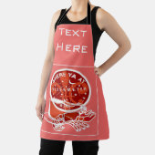 Abstract New Orleans Design tekst toevoegen, Schor Schort (Insitu)