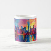 Abstract New York - Design 1 Koffiemok (Center)