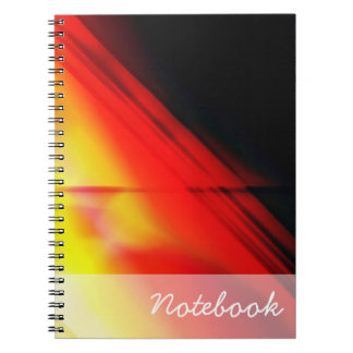 Abstract notitieboek