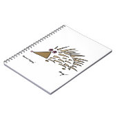Abstract Notitieboek egel (Linkerzijde)