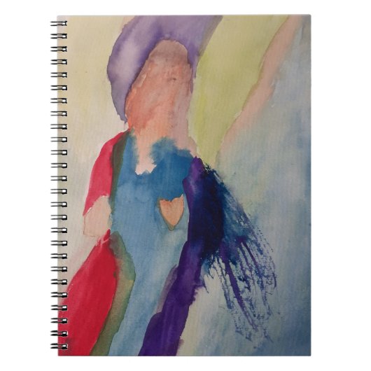 Abstract Notitieboek Guardian Angel (Voorkant)
