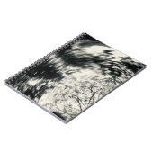 Abstract Notitieboek in zwart-wit (Linkerzijde)