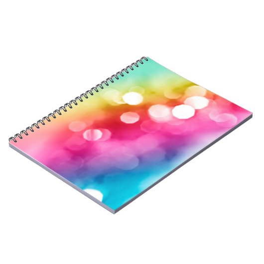 Abstract Notitieboek met gloedspiraal (Linkerzijde)