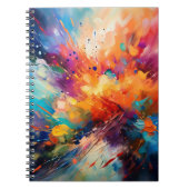 Abstract notitieboek ontwerp (Voorkant)