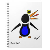 Abstract Notitieboek Penguin (Voorkant)