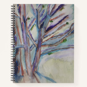 Abstract Notitieboek van bomen