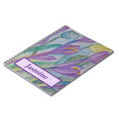 Abstract Notitieboek van de Kroonspiral van de Len (Linkerzijde)