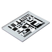 Abstract Notitieboek van het moderne net (Linkerzijde)