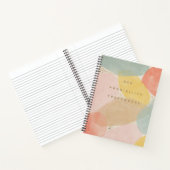 Abstract Notitieboek voor kleurrijke prijsopgave (Binnen)