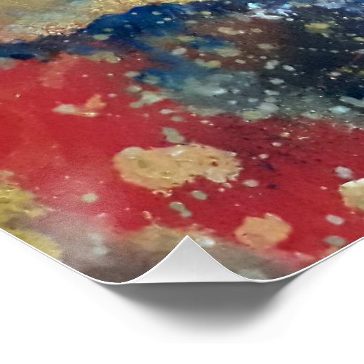 Abstract nr. 1 perfect poster (Hoek)