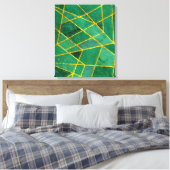 Abstract nr. 245 canvas afdruk (Insitu (Slaapkamer))