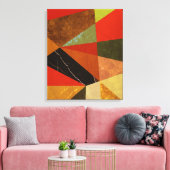 Abstract nr. 257 canvas afdruk (Insitu (Woonkamer))