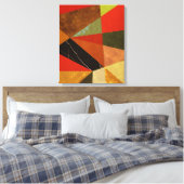 Abstract nr. 257 canvas afdruk (Insitu (Slaapkamer))