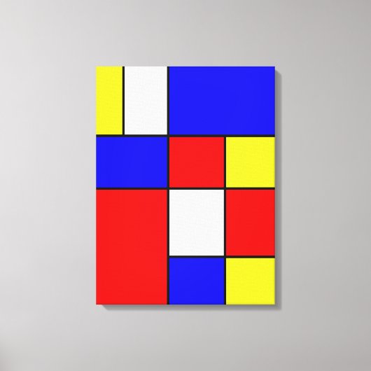 Abstract Nr. 414 Canvas Afdruk (Voorkant)