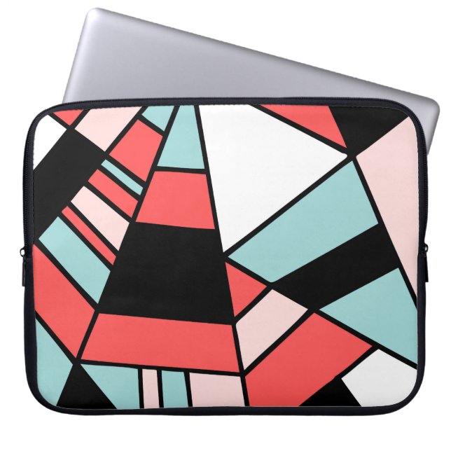 Abstract nr. 451 laptop sleeve (Voorkant)