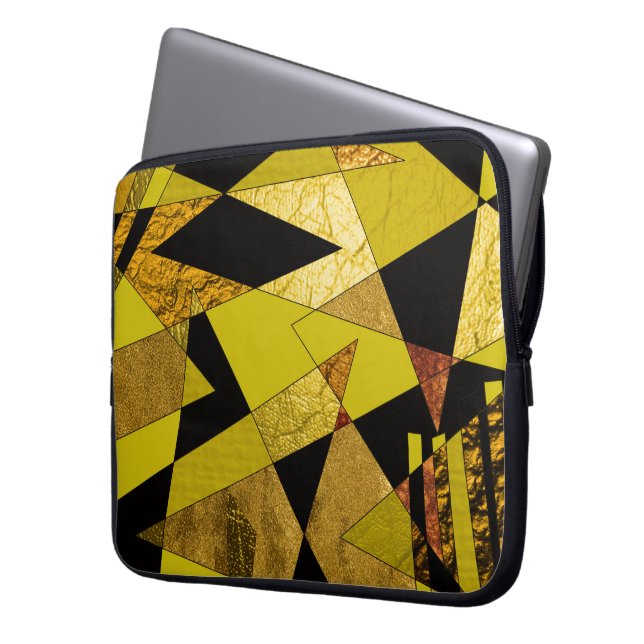 Abstract nr. 508 laptop sleeve (Voorkant Links)
