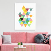 Abstract nr. 585 canvas afdruk (Insitu (Woonkamer))