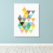 Abstract nr. 585 canvas afdruk (Insitu (Houten vloer))