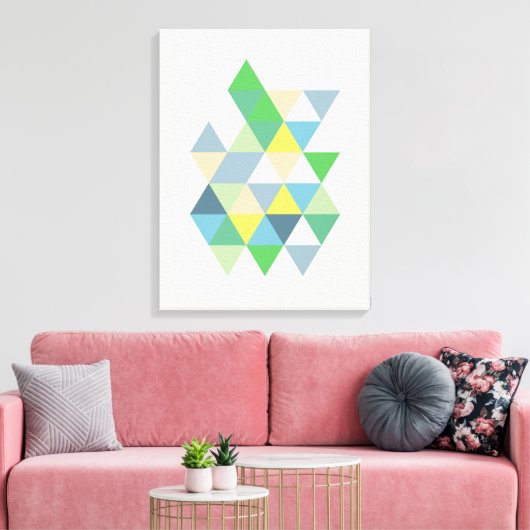 Abstract nr. 589 canvas afdruk (Insitu (Woonkamer))