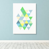 Abstract nr. 589 canvas afdruk (Insitu (Houten vloer))