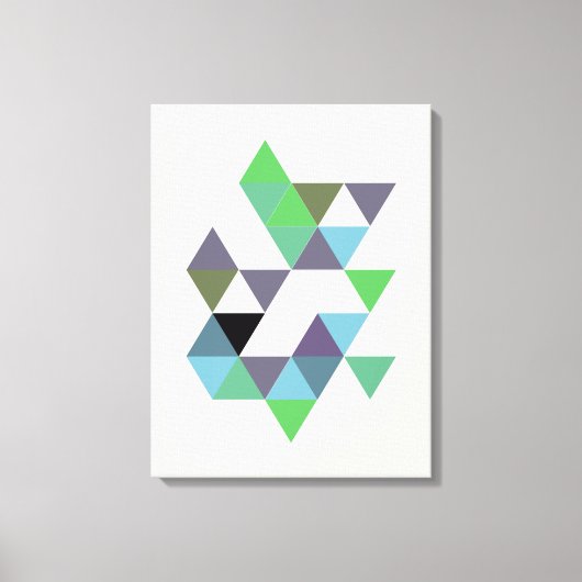 Abstract Nr. 589 Canvas Afdruk (Voorkant)