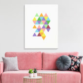 Abstract nr. 592 canvas afdruk (Insitu (Woonkamer))