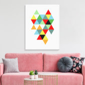 Abstract nr. 593 canvas afdruk (Insitu (Woonkamer))