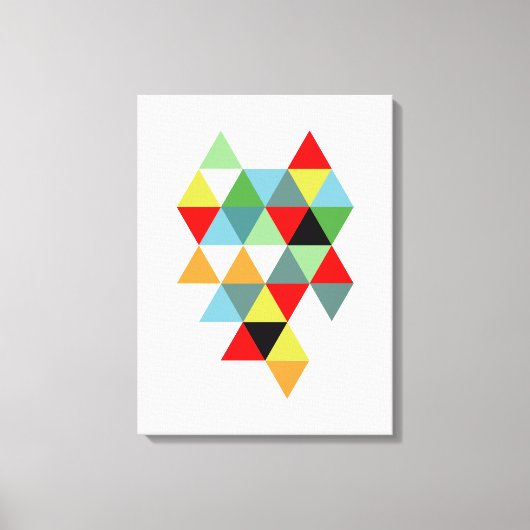 Abstract nr. 593 canvas afdruk (Voorkant)