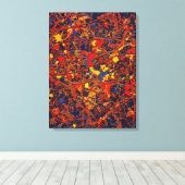 Abstract nr. 725 canvas afdruk (Insitu (Houten vloer))