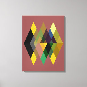 Abstract nr. 726 canvas afdruk