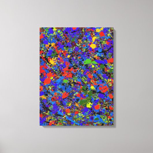 Abstract nr. 738 canvas afdruk (Voorkant)